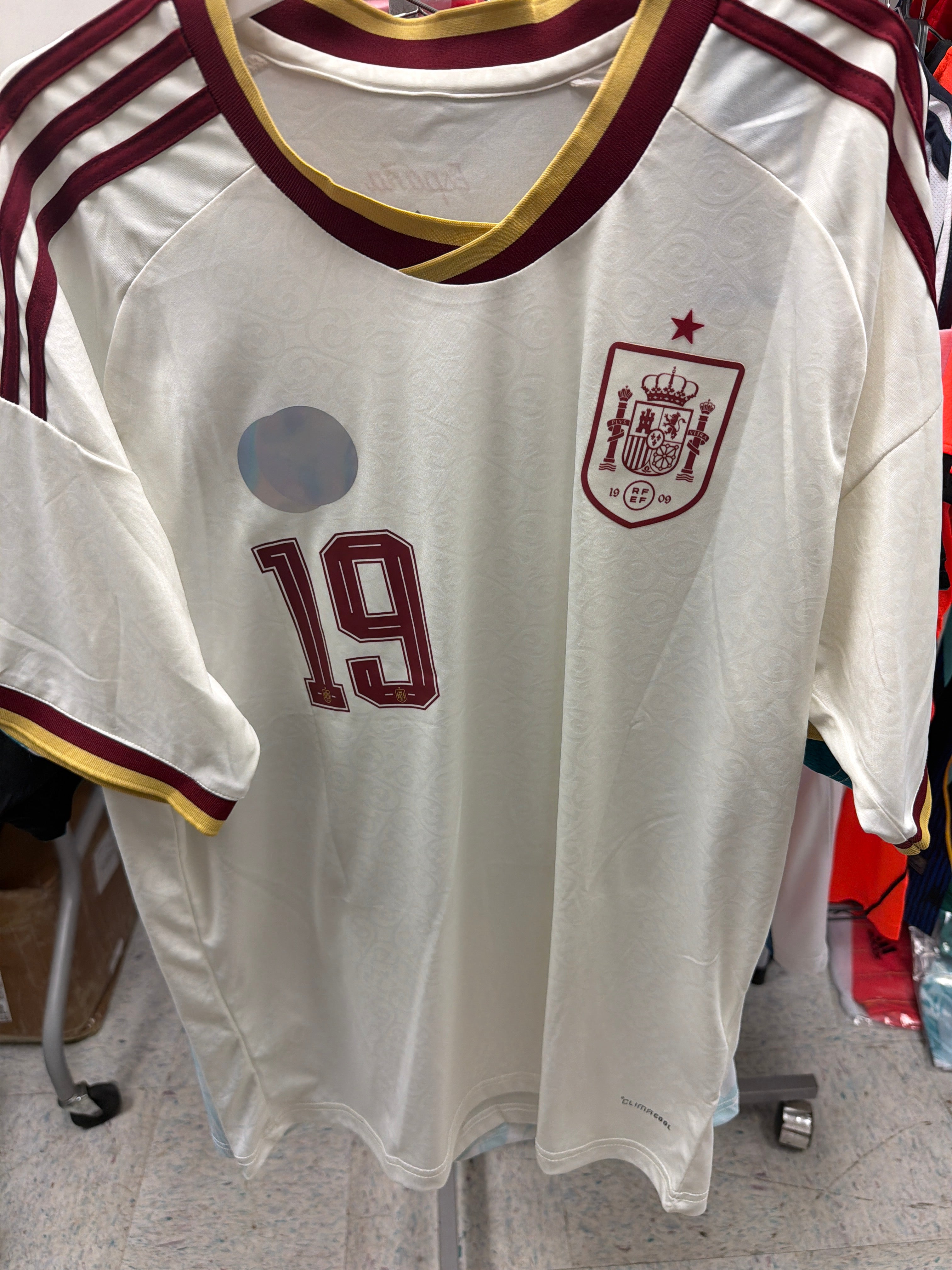 Spain Away Fan Jersey