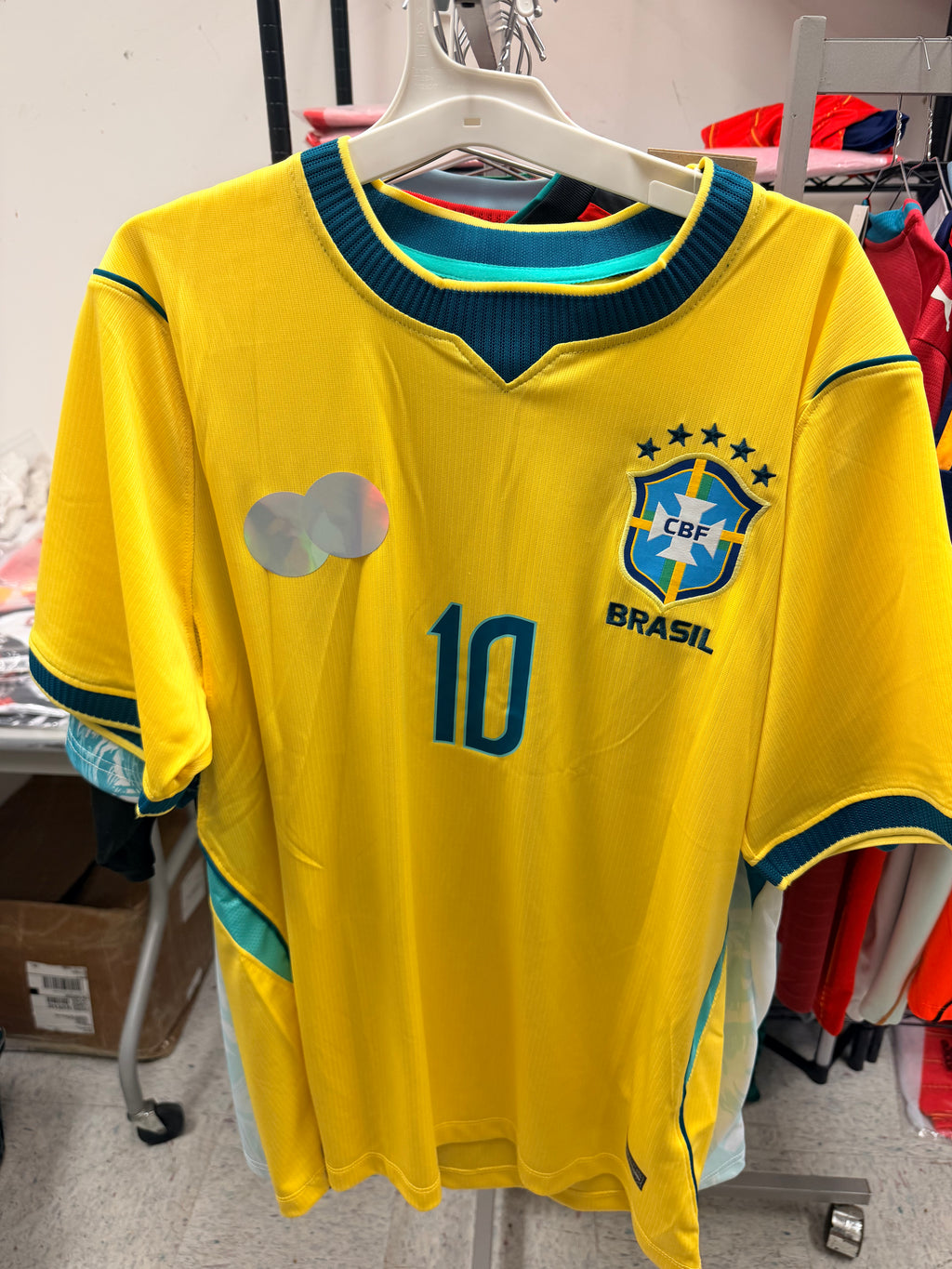 Brazil Home Fan Jersey