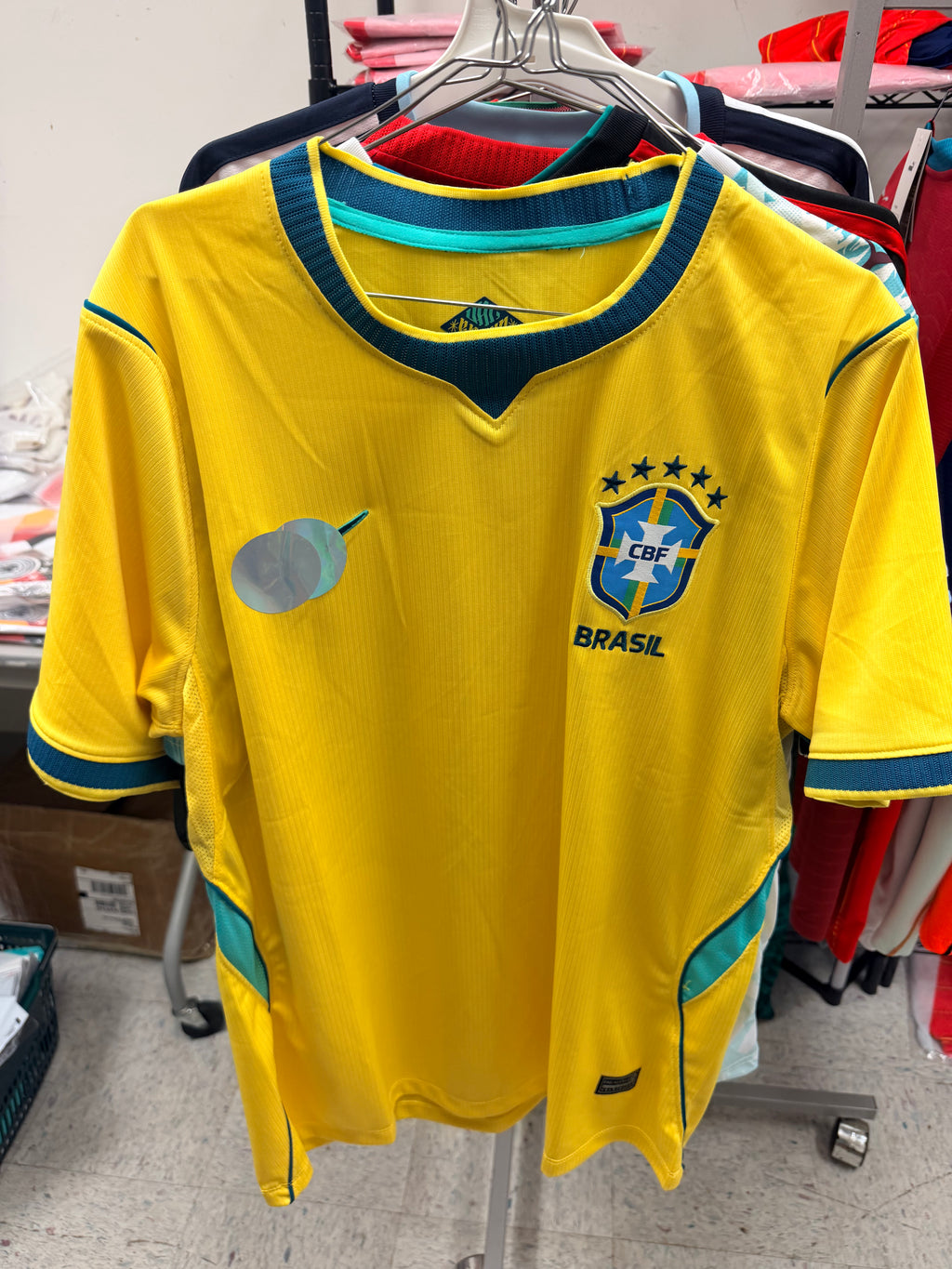 Brazil Home Fan Jersey